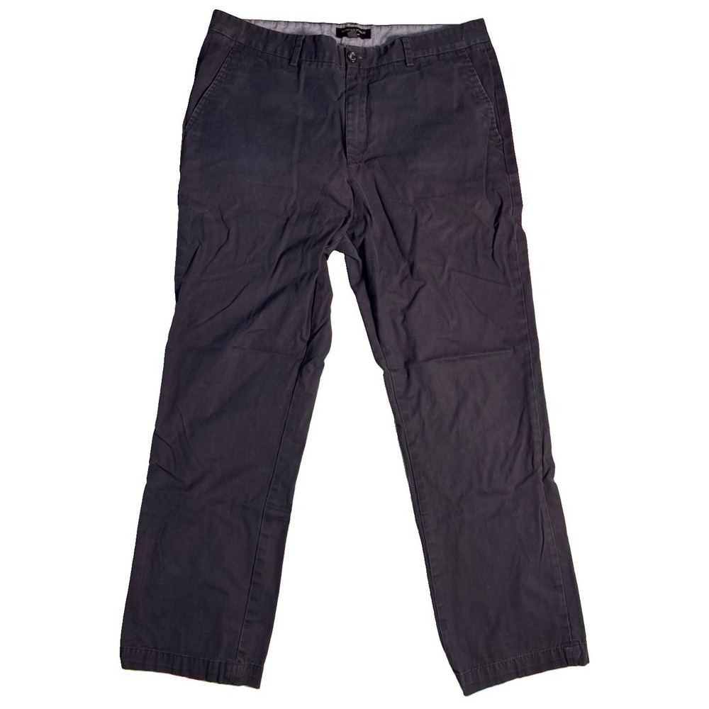 Banana Republic Men's Aiden Slim Fit Chino Pants Navy Blue 36x32 EUC